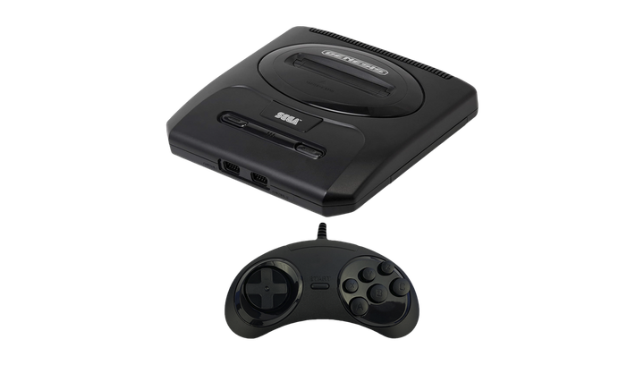 Набір Консоль Sega Mega Drive 2 MK-1631 Genesis USA Black Б/У + Геймпад Дротовий RMC MDSJ-6000 - зображення 2