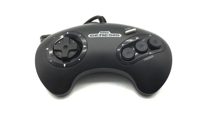 Набір Консоль Sega Mega Drive 2 MK-1631 Genesis USA Black Б/У + Геймпад Дротовий - Фото 8 Набір Консоль Sega Mega Drive 2 MK-1631 Genesis USA Black Б/У + Геймпад Дротовий - зображення 8
