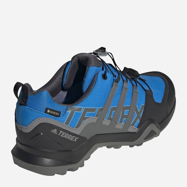Buty turystyczne męskie z Gore-Tex adidas Terrex Swift R2 Gtx GZ0362 41.5 Niebieskie (4064055881065) - obraz 4
