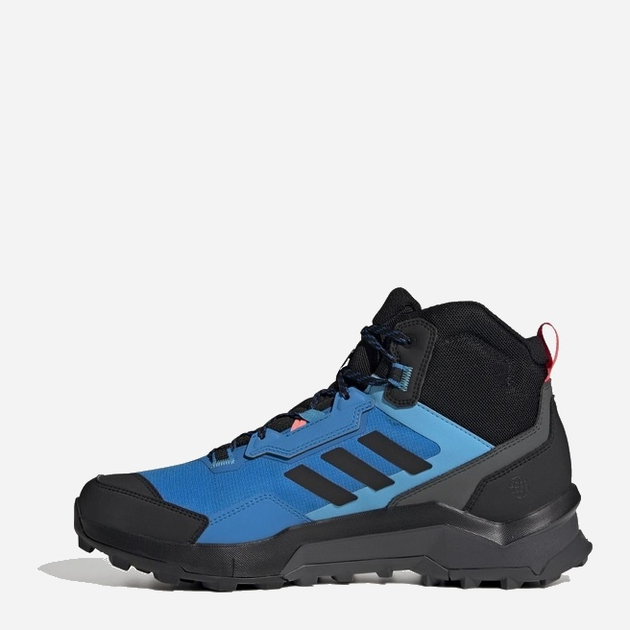 Чоловічі черевики для трекінгу з Gore-Tex adidas Terrex Ax4 Mid Gtx GZ3003 41.5 Сині (4065419739251) - зображення 3