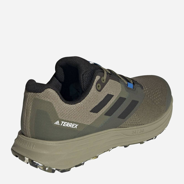 Чоловічі кросівки для бігу Adidas Terrex Two Flow H05844 44.5 Оливкові (4065418078795) - зображення 2
