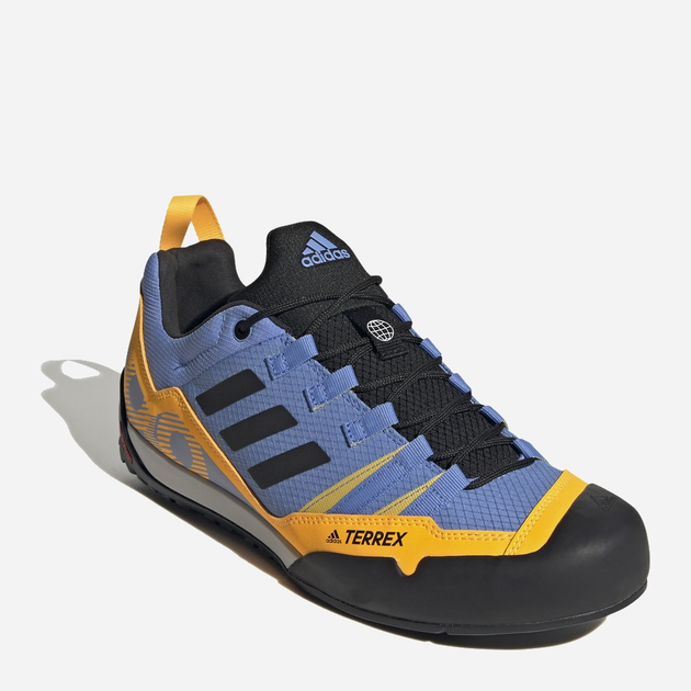 Buty sportowe trekkingowe męskie Adidas Terrex Swift Solo 2 HR1303 39.5 Błękitny/Pomarańczowy (4066749956493) - obraz 2