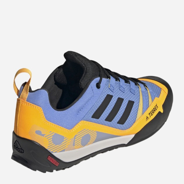 Чоловічі кросівки для туризму adidas Terrex Swift Solo 2 HR1303 46 Блкитний/Жовтий (4066749960223) - зображення 4