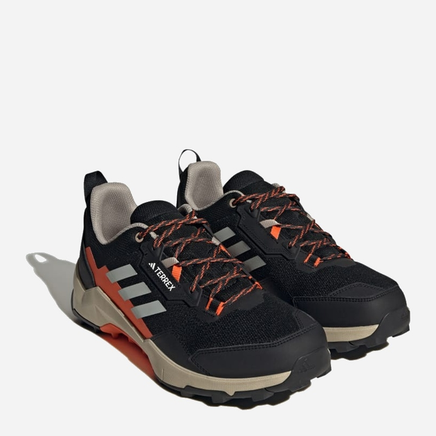 Buty sportowe trekkingowe męskie Adidas Terrex Ax4 IF4867 41.5 Czarny/Pomarańczowy (4066757000904) - obraz 2