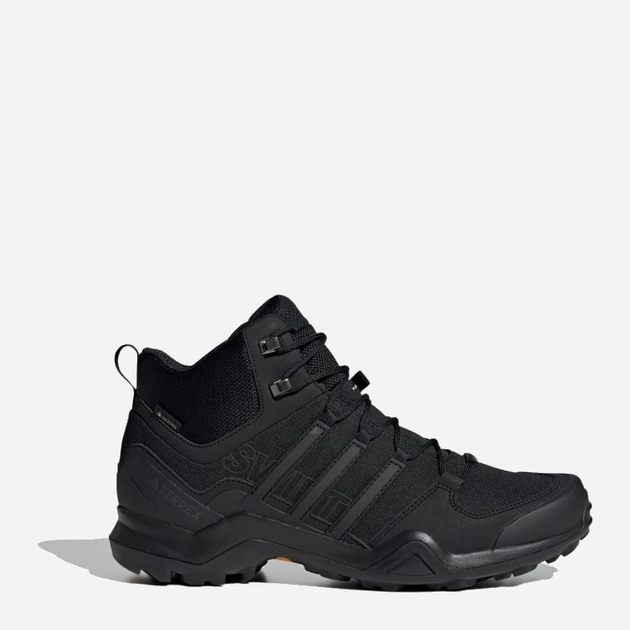 Buty trekkingowe męskie niskie z Gore-Tex Adidas Terrex Swift R2 Mid IF7636 48 Czarne (4066746357453) - obraz 1