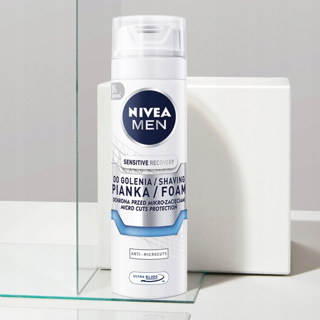 Піна для гоління Nivea Men Sensitive Recovery 200 мл (5900017061184) - зображення 2