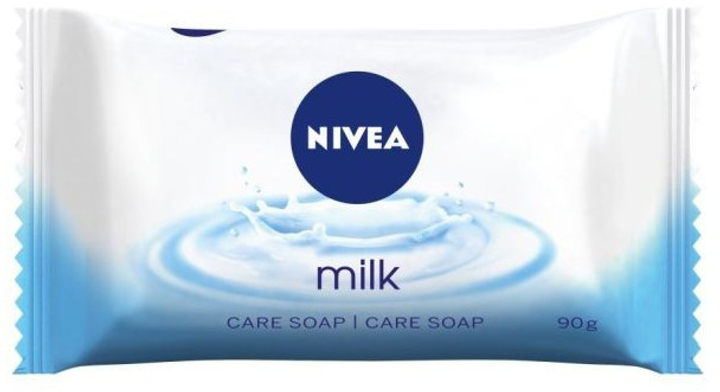 Мило тверде Nivea Milk молочні білки 90 г (4005808176533) - зображення 1