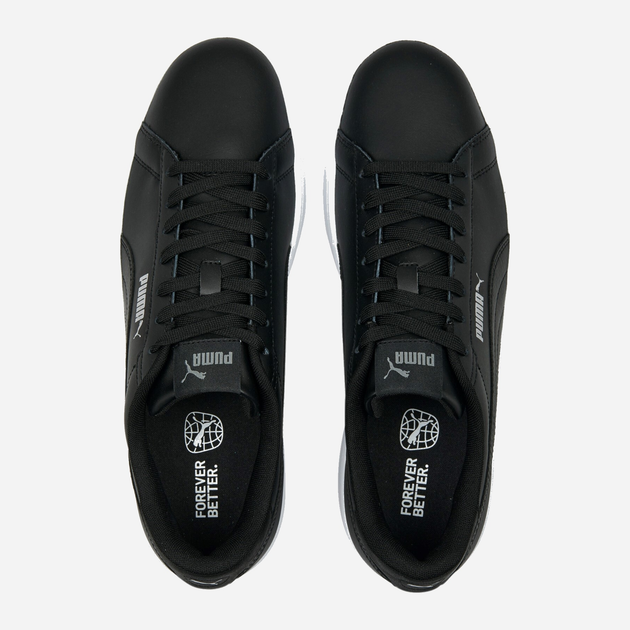 Підліткові кеди для хлопчика Puma Smash 3.0 L 390987-02 37.5 Чорні (4065452547950) - зображення 5