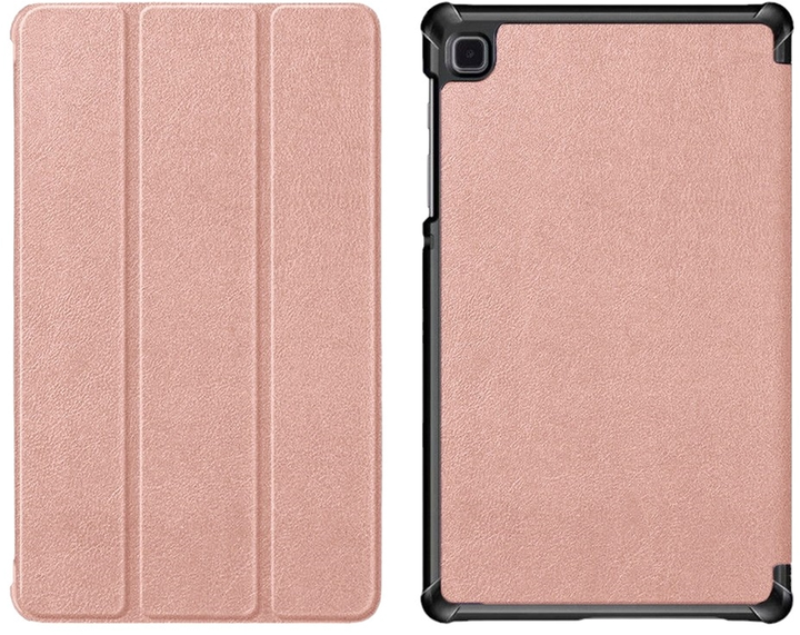 Чохол-книжка iLike Tri-Fold Eco-Leather Stand Case для Samsung Galaxy Tab A7 Lite 8.7'' Rose Gold (ILK-TRC-S3-RG) - зображення 1