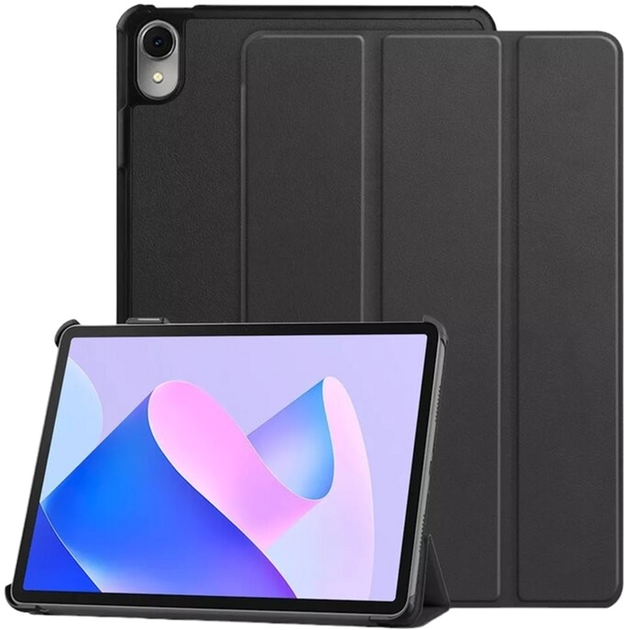 Etui z klapką iLike Tri-Fold Eco-Leather Stand Case do Samsung Galaxy Tab S9 Ultra 14.6" Black (ILK-TRC-S13-BK) - obraz 1