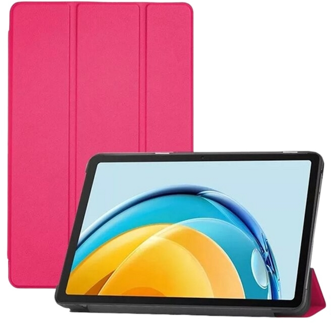 Etui z klapką iLike Tri-Fold do Xaomi Redmi Pad 10.6" Coral Pink (ILK-TRC-X1-CP) - obraz 1