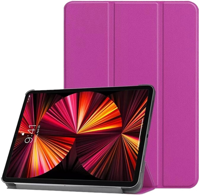 Etui z klapką iLike Tri-Fold do Xaomi Redmi Pad 5 11"/Pad 5 Pro 11" Purple (ILK-TRC-X5-PU) - obraz 1