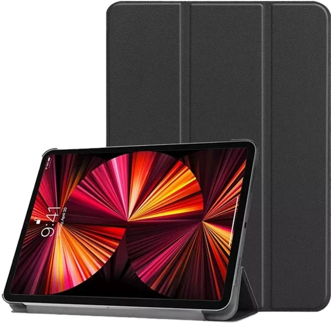 Etui z klapką iLike Tri-Fold do Lenovo Tab P11 11.5" Black (ILK-TRC-L4-BK) - obraz 1