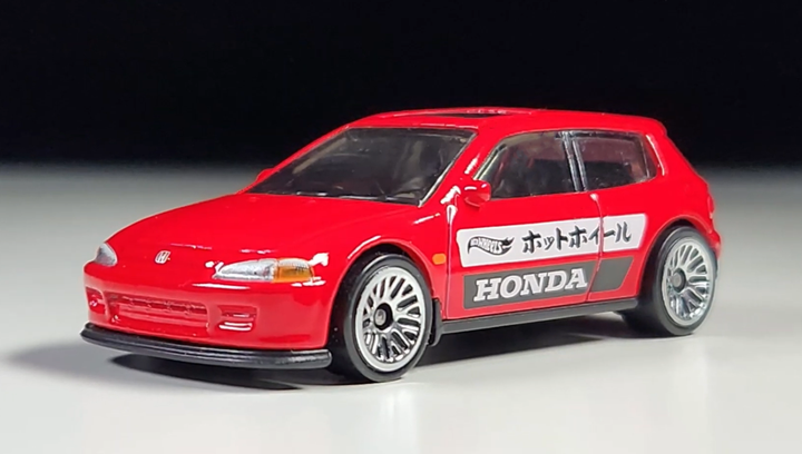 Машинка Базовая Hot Wheels '92 Honda Civic EG J-Imports 1:64 HTC43