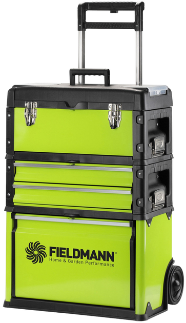 Ящик для інструменту Fieldmann 3-секційний з колесами FDN4150 - зображення 1