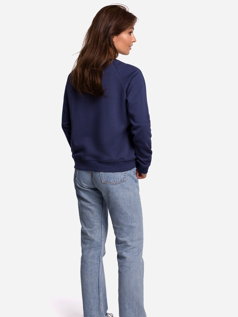 Світшот жіночий BeWear B167 S Синій (5903068484421) - зображення 4