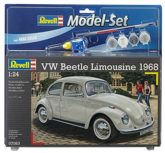 Model do sklejania Revell VW Beetle Limousine 68 1:24 (4009803670836) - obraz 1