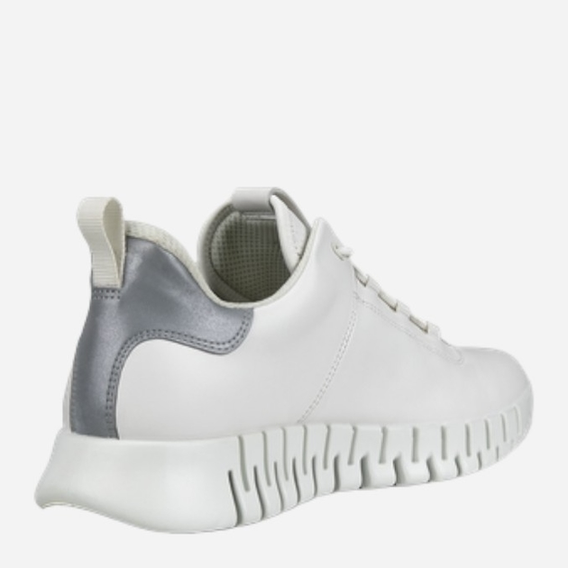 Sneakersy męskie skórzane ECCO Gruuv 52520450874 45 Białe (194891176484) - obraz 4