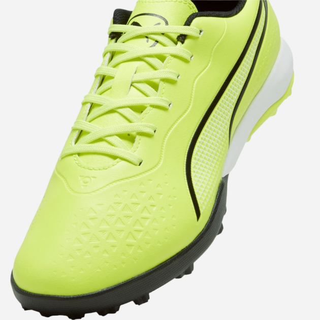 Buty piłkarskie turfy męskie Puma King Match TT 107260-04 44 (9.5UK) Seledynowe (4099686070397) - obraz 4
