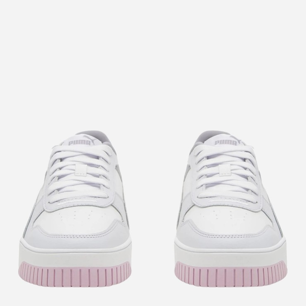 Жіночі кеди низькі Puma Carina Street 389390-23 41 (7.5UK) Білий/Сірий/Рожевий (4099686517960) - зображення 4