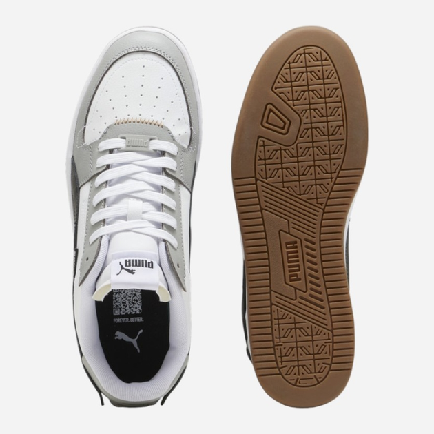Чоловічі кеди низькі Puma Caven 2.0 VTG 392332-13 45 (10.5UK) Білий/Сірий (4099686285722) - зображення 3