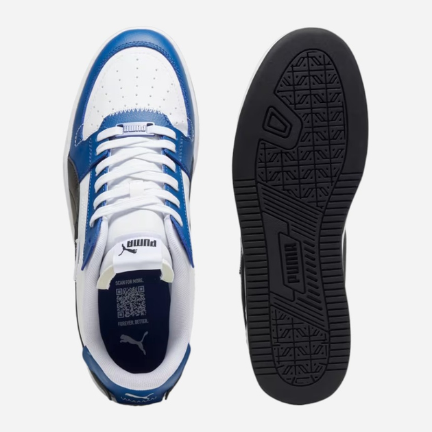 Чоловічі кеди низькі Puma Caven 2.0 VTG 392332-15 41 (7.5UK) Білий/Синій (4099686439941) - зображення 3