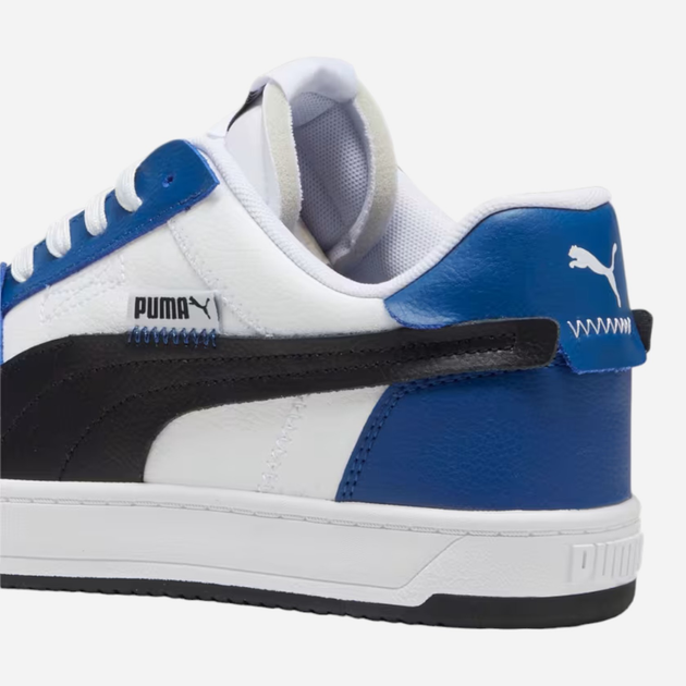 Sneakersy męskie do kostki Puma Caven 2.0 VTG 392332-15 44 (9.5UK) Biały/Granatowy (4099686439989) - obraz 5