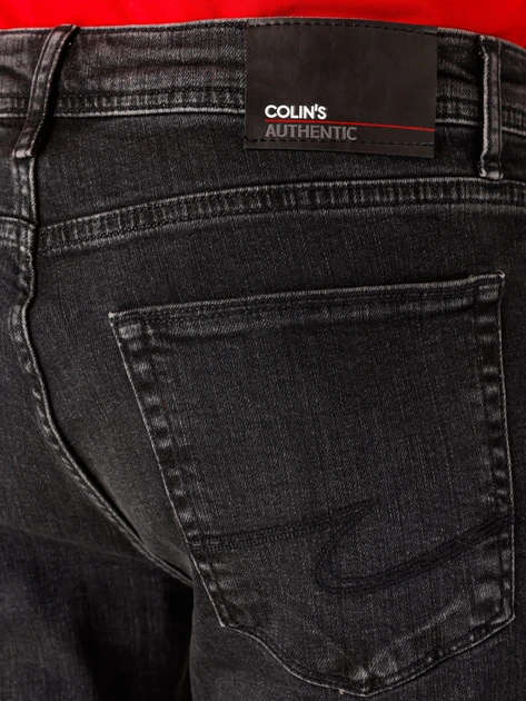 Джинсы Slim Fit мужские Colin's 045 David CL1066457-DN43033 31-34 Графитовые (8683197936387) - изображение 6