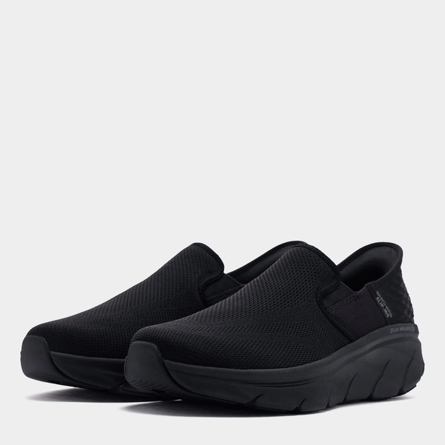 Мужские слипоны Skechers 232463 BBK 41 (8US) 26 см Черные (197627421599) 