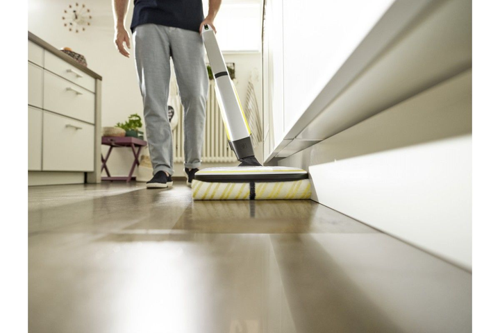 Підлогомийна машина Karcher FC 7 Cordless, вода -0.4л, автон. робота до 45хв, вага-4.3кг, срібний - изображение 5