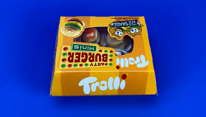 Конфеты Жевательные Trolli Party Burger Minis 15 Pieces 150g - изображение 5