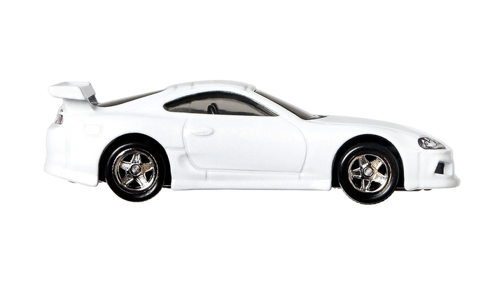 Машинка Premium Hot Wheels Toyota Supra Toyota 1:64 GRJ96 White - Фото 5 Машинка Premium Hot Wheels Toyota Supra Toyota 1:64 GRJ96 White - зображення 5
