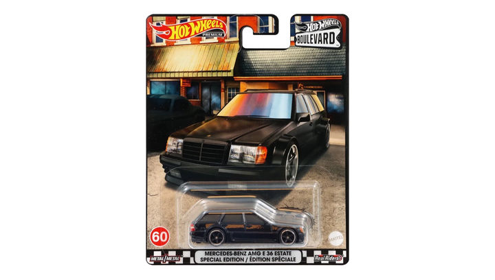 Машинка Premium Hot Wheels Mercedes-Benz AMG E 36 Estate Special
