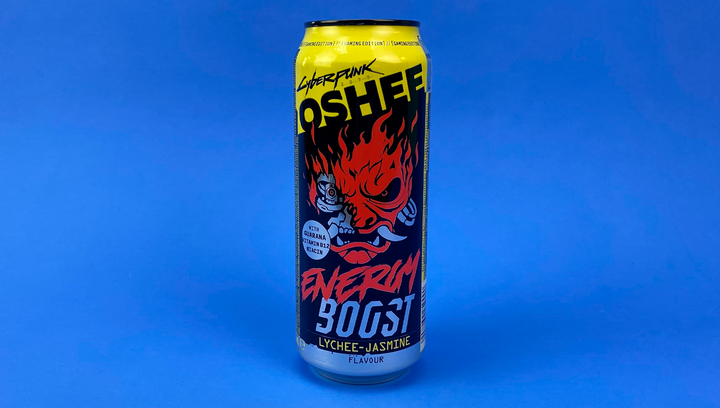 Напій Енергетичний Oshee Cyberpunk Energy Boost Lychee-Jasmine