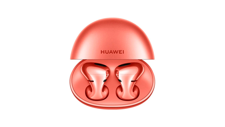 Навушники Бездротовий Huawei Freebuds 5 Coral Orange - Фото 6 Навушники Бездротовий Huawei Freebuds 5 Coral Orange - зображення 6