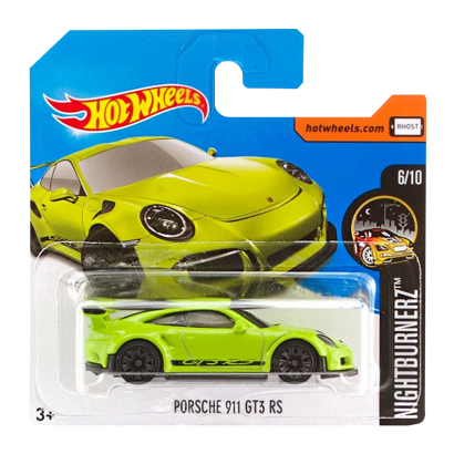 Машинка Базовая Hot Wheels Porsche 911 GT3 RS Nightburnerz 1:64