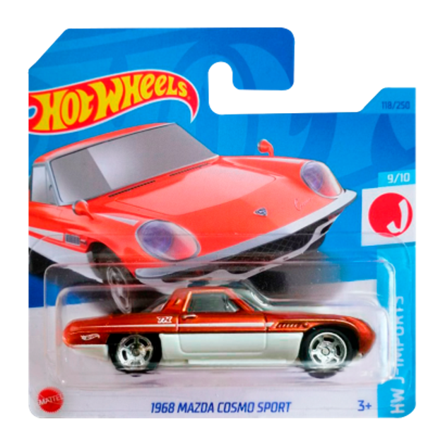 Машинка Базовая Hot Wheels 1968 Mazda Cosmo Sport Super
