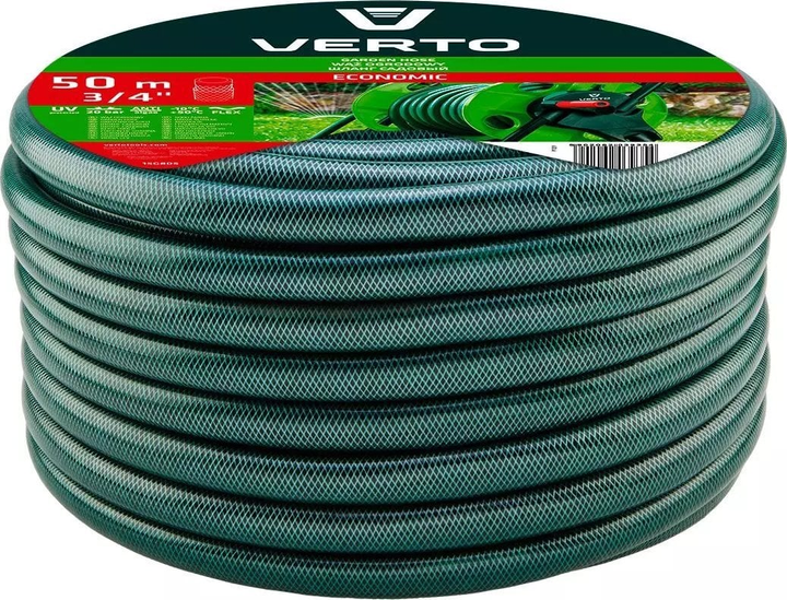 Wąż ogrodowy Verto Economic 3/4" 50 m (15G805) - obraz 1