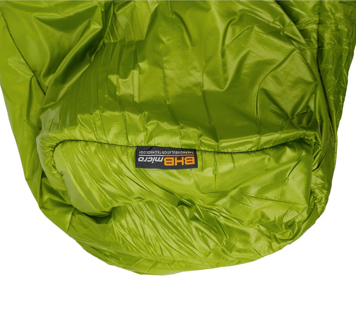 Спальний мішок Pinguin Micra (6/1°C), 195 см, Right Zip, Green (PNG 230444) - зображення 9