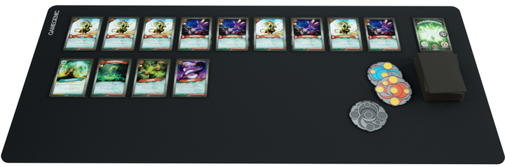 Mata do gry Gamegenic Playmat Prime XL 800 x 350 mm Czarny (4251715407394) - obraz 4