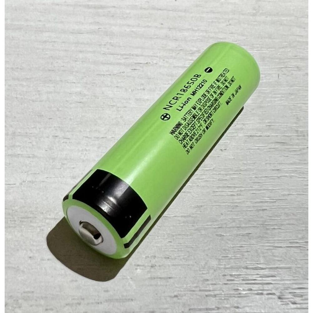 Аккумулятор 18650 Panasonic 3400 mAh с плюсовым контактом АКБ NCR18650B ...