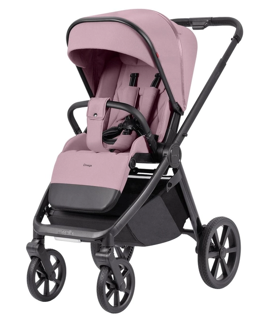 Универсальная коляска Carrello Omega 2 в 1, розовая CRL-6540 Galaxy Pink - Фото 4 Универсальная коляска Carrello Omega 2 в 1, розовая CRL-6540 Galaxy Pink - изображение 4