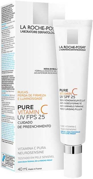 Filler do twarzy La Roche Posay Laboratoire Dermatologique Pure Vitamin C UV SPF 25 40 ml (3337872413728) - obraz 1