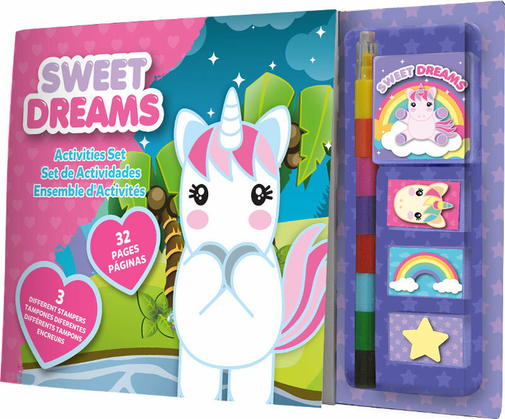 Набір штампів Kids Euroswan Sweet Dreams (8435507842860) - зображення 1