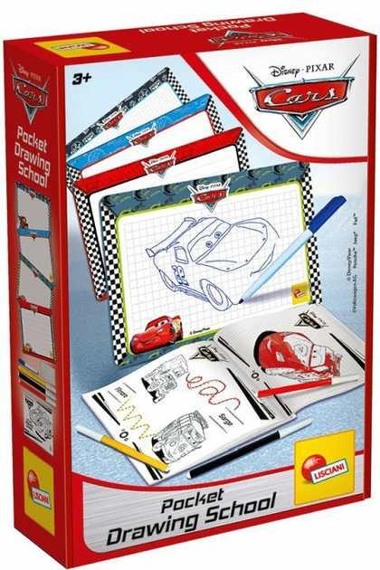 Набір для малювання Lisciani Drawing School Auta Cars (8008324092208) - зображення 1