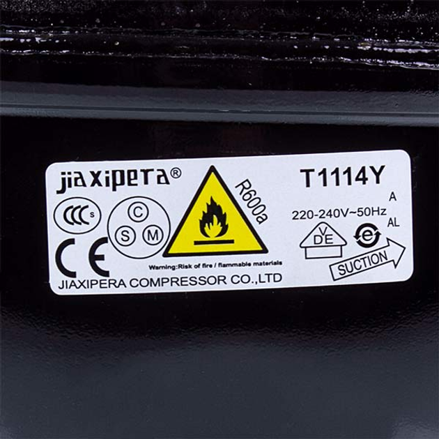 Компресор JIAXIPERA для холодильника R600a 167W (TT1114GY) – фото ...