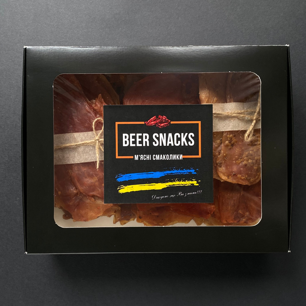 Набор мясных снеков Beer Snacks куриный турнир 1200 г,джерки,мясные ...