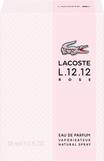 Парфумована вода для жінок Lacoste L.12.12 Rose 35 мл (3386460149235) - зображення 2