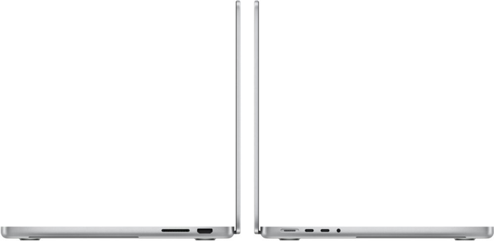 Ноутбук Apple MacBook Pro 14" M3 16/512GB 2023 Custom (Z1A9000N9) Silver - зображення 4
