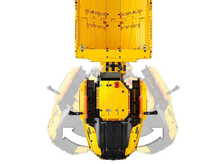 Конструктор LEGO Technic Шарнірний самоскид Volvo 6x6 2193 деталі (42114) - зображення 5